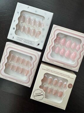 (NIB) Bundle of 4 Celebritips Extra Short Nails 💅🏼